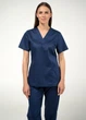 Жіноча медична сорочка STUGA MEDICAL синя (7700201) 4XL - зображення 2
