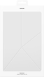 Чехол для планшета Samsung Galaxy Tab S12+ Book Cover White (EF-BX840PWEGWW) - изображение 12