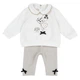 Костюм Chicco Agata: свитшот и брюки, цвет белый, размер 80 (263.02460.061) - изображение 1