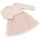 Платье детское Breeze с фатиновой юбкой (21505-98G-beige) Breeze 21505-98G-beige 1087737 - изображение 2