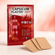 Зігрівальний перцевий пластир Capsicum Plaster HOT, 7×10 см, 8 шт. - изображение 2
