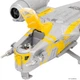 Космічний Корабель 20 см з Мандалорцем та Грогу Star Wars Micro Galaxy Squadron Razor Crest Jazwares J0567 - зображення 3