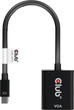 Adapter Club3D mini-DisplayPort - VGA Black (8719214471569) - obraz 1