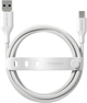 Kabel Panzer Glass Empower by Racing USB-A - USB-C 3.0 60W 1.2 m White (EM30290) - obraz 2