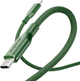 Кабель Panzer Glass Empower by Racing USB-C - USB-C 2.0 60W 1.2 м Khaki (EM84533) - зображення 3