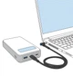 USB Type-C 100W кабель живлення для ноутбука 3.5×1.35 77664 - изображение 2