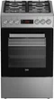 Газово-електрична плита Beko FSM52320TXDS - зображення 1