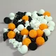 Набор миниатюрных летучих мышей, 20 шт., черный PLA-пластик, 21×15×11 мм - изображение 11