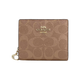 Кошелёк женский Coach Snap Wallet In Signature Canvas Im/Tan/Brown - изображение 1