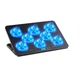 Охлаждающая подставка для ноутбука DYXON Ice Coorel 20 Game Turbo Cool Black - изображение 1
