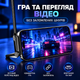 Зарядний кабель Type-C – Type-C 240 Вт 2-в-1 зі складною підставкою для телефону, 1,5 м, чорний - зображення 4