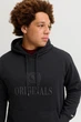 Худі Frederiksberg Monogram з принтом Jack&Jones чорний 4XL (200518-black-13591) - изображение 2