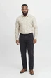 Сорочка з візерунком Barnes Dobby Jack&Jones молочна 6XL (400153-lactic-13611) - изображение 3
