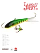 Балансир Lucky John FIN 5 70 мм 20 г морозостойкий пластик красный/прозрачный - изображение 1