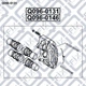 Суппорт тормозной передний правый Q-FIX Q096-0131 LAND CRUISER 80 1992-1998 47730-60060 - изображение 2