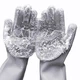 Багатофункціональні силіконові рукавички Clean Step для миття посуду та прибирання, міцні, з м'якими гумовими ворсинками - изображение 5