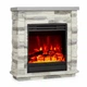 Камін електричний Klarstein Lienz 1800W сірий (10034123) - зображення 1