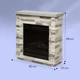 Камін електричний Klarstein Lienz 1800W сірий (10034123) - зображення 6