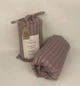 Простынь на резинке Homey Vibe страйп-сатин 180х200 Purple - изображение 3
