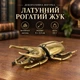 Фігурка «Рогатий жук» 5 × 2,5 см, 22 г - изображение 1