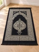 Килимок для намазу Ornament Sajda 165 × 65 см Чорний - изображение 2