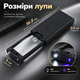Кишенькова лупа 2.5X/45X з LED та UV-підсвічуванням - зображення 4