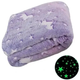 Плед Magic Blanket с звездами светящийся в темноте 150х120 см Фиолетовый - изображение 2