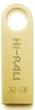 Накопичувач Hi-Rali Shuttle 32GB USB 2.0 (HI-32GBSHGD) Gold - изображение 1