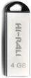 Накопичувач Hi-Rali Fit 4GB USB 2.0 (HI-4GBFITSL) Silver - зображення 1