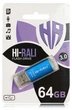 Накопичувач Hi-Rali Rocket 64GB USB 3.2 Gen 1 (HI-64GB3VCBL) Blue - зображення 2