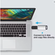 Набор адаптеров 4 в 1 (Type-C / USB, microUSB / Type-C), комплект OTG переходников для зарядки гаджетов и передачи данных, коннекторы для телефонов - изображение 8