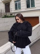 Женское кашемировое пальто-тренч на подкладке / Черный 48-50 / BASED 0326491 - изображение 4