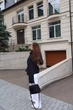 Женское кашемировое пальто-тренч на подкладке / Черный 48-50 / BASED 0326491 - изображение 12