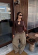 Женское боди стаф коричневое однотонное базовое Staff sn brown S (406381) - изображение 1
