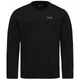 Фуфайка TRAIL LS M Jack Wolfskin A66306_6000 44 Чорний (4064886757553) - изображение 5