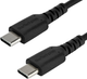 Kabel Startech USB-C - USB-C 2.0 60W 2 m Black (RUSB2CC2MB) - obraz 1