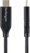 Kabel Startech USB-C - USB-C 2.0 60W 3 m Black (USB2CC3M) - obraz 2