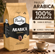 Кава в зернах Paulig Arabica 1010 г 100% арабіка зернова натуральна з Гватемали для еспресо чорної кави з фруктовим післясмаком горіховими нотами - зображення 2