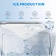 Кубиковый ледогенератор HOMCOM 800-139V91SR 20 кг/24 час - изображение 4