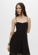 Сукня H&M 060832279 36 Чорний (6666000359100) - изображение 2