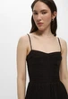 Сукня H&M 060832279 36 Чорний (6666000359100) - изображение 4