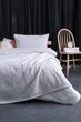 Покривало з наволочками Merinos Modern Line 150×220 см. Світло-сірий - зображення 1