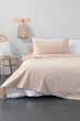 Покривало з наволочками Merinos Modern Line 150×220 см. Бежевий - зображення 1