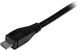 Кабель Startech USB-micro-USB - USB-C 2.0 1 м Black (USB2CUB1M) - зображення 3