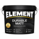 Краска интерьерная глубокоматовая ELEMENT Durable Matt (База A, белая) 2.7л - изображение 1