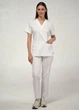 Жіночий медичний костюм STUGA MEDICAL «Софія» білий (77001017700102) M - зображення 5