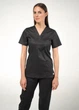 Костюм медичний STUGA MEDICAL «Марія» чорний (77008017700803) XS - зображення 6