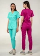 Костюм медичний STUGA MEDICAL «Марія» світла бірюза (77004017700402) XL - зображення 8