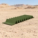 Туристический складной коврик Lesko 6832 186*56*1,8 см Army Green каремат для кемпинга - изображение 3