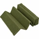 Туристический складной коврик Lesko 6832 186*56*1,8 см Army Green каремат для кемпинга - изображение 4